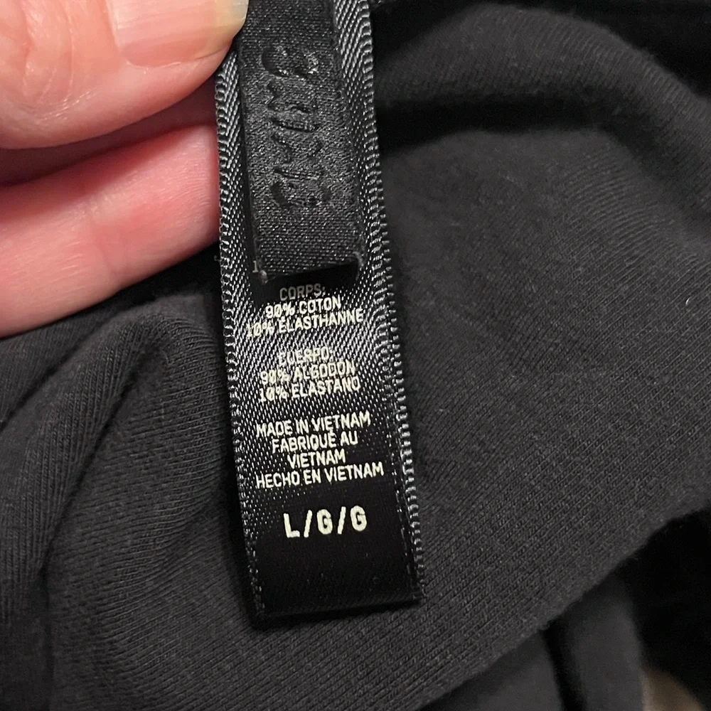 SKIMS Black Long Sleeve Top - Picture 3 of 3